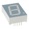 LDS-CA12RI - DISPLAY 7-SEG 1" SGL GREEN 10DIP