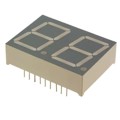 LDD-C812RI - DISPLAY 7SEG 0.8" DBL GRN 18DIP