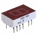 5082-7653 - DISPLAY 7SEG 0.43" SGL RED 14DIP