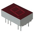 5082-7653-DE000 - DISPLAY 7SEG 0.43" SGL RED 14DIP