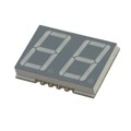 HDSM-543C - DISPLAY 7SEG 0.56" DBL RED 10SMD