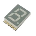 SMA511W G/W - 0.51" SGL SMD DISPLAY - WHITE