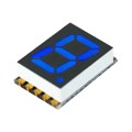DSM7TA39106T - DISPLAY 7SEG 0.39" SGL BLU 10SMD