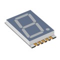 XZFMDK20C-A - DISPLAY 7-SEG 0.8" SGL RED 10SMD