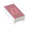 LTS-312AHR - DISPLAY 7-SEG 0.3" SGL RED 14DIP