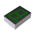 LA-101MA - DISPLAY 7-SEG 1" SGL GREEN 10DIP