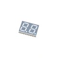 SDDA28R2W - DISPLAY 7SEG 0.28" DBL RED 10SMD