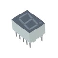 LTS-4801JF - DISP 7SEG 0.39" SGL OR-YLW 10DIP