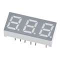 CDTA30RR1W - DISPLAY 7SEG 0.30" TRI RED 12DIP