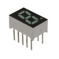 HDSP-U513 - DISPLAY 7SEG 0.31" SGL GRN 10DIP