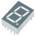 XDUR13A - DISPLAY 7SEG 0.52" SGL RED 10DIP
