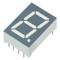 XDUG13A - DISPLAY 7SEG 0.52" SGL GRN 10DIP