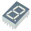 XDUG13C - DISPLAY 7SEG 0.52" SGL GRN 10DIP