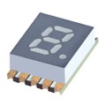 XZFMOK05A - DISPLAY 7-SEG 0.2" SGL ORG 10SMD