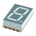 XZFMYK10C - DISPLAY 7-SEG 0.4" SGL YLW 10SMD
