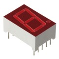 LTS-6980HR - DISPLAY 7SEG 0.56" SGL RED 10DIP