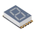 XZFMYK10A - DISPLAY 7-SEG 0.4" SGL YLW 10SMD