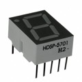 HDSP-5701 - DISPLAY 7SEG 0.56" SGL YLW 10DIP