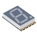 XZFMOK14A - DISPLAY 7SEG 0.56" SGL ORG 10SMD