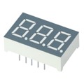 XDUG09C3 - DISPLAY 7SEG 0.36" TRP GRN 12DIP