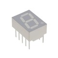 HDSP-F201-DE000 - DISPLAY 7-SEG 0.4" SGL RED 10DIP