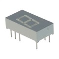 SA04-11SRWA - DISPLAY 7-SEG 0.4" SGL RED 14DIP