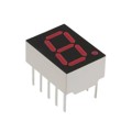 HDSP-F111 - DISPLAY 7-SEG 0.4" SGL RED 10DIP