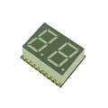 QBDS400R - DISPLAY 7-SEG 0.4" DBL RED 20SMD