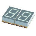 XZFMDK10C2 - DISPLAY 7-SEG 0.4" DBL RED 20SMD