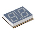 XZFVG10A2 - DISPLAY 7SEG 0.4" DBL GRN 20SMD