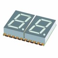XZFVG10C2 - DISPLAY 7SEG 0.4" DBL GRN 20SMD