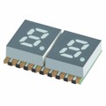 XZFMOK05C2 - DISPLAY 7-SEG 0.2" DBL ORG 20SMD