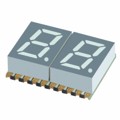 XZFMOK07C2 - DISPLAY 7-SEG 0.3" DBL ORG 20SMD