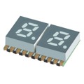 XZFMYK05C2 - DISPLAY 7-SEG 0.2" DBL YLW 20SMD