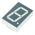 XDCBD25C - DISPLAY 7-SEG 1" SGL BLUE 10DIP