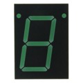HDSP-8601 - DISPLAY 7SEG 0.8" SGL GRN 18DIP