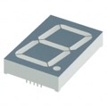 XDVG46C - DISPLAY 7SEG 1.75" SGL GRN 10DIP