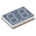 XZFVG14A2 - DISPLAY 7SEG 0.56" DBL GRN 20SMD
