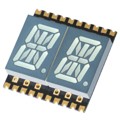XZFAVG10A2 - DISPLAY 14SEG 0.4" DBL GRN 32SMD