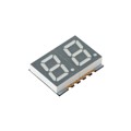 SMA802W G/W - 0.80IN. DUAL DIGIT DISPLAY, COLO