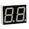 NKR261B - DISPLAY 7-SEG 0.6" DBL RED 18DIP
