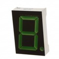 NKG105PB - DISPLAY 7-SEG 1" SGL GREEN 14DIP