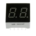LB-302VP - DISPLAY 7-SEG 0.3" DBL RED 10DIP