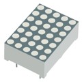 XMUG18A - LED DOT MATRIX 5X7 0.7" GREEN CA