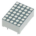 XMUG18C - LED DOT MATRIX 5X7 0.7" GREEN CC