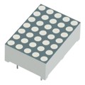 XMUR18A - LED DOT MATRIX 5X7 0.7" RED CA