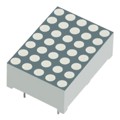XMUR18C - LED DOT MATRIX 5X7 0.7" RED CC