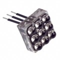 SSP-LXS06762S9A - LED 17MM SQR 9LED-CLSTR 3RED6GRN