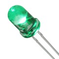 C503B-GCN-CY0C0791 - LED GREEN CLEAR 5MM ROUND T/H