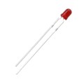 HLMP1700 - LED RED DIFFUSED T-1 T/H